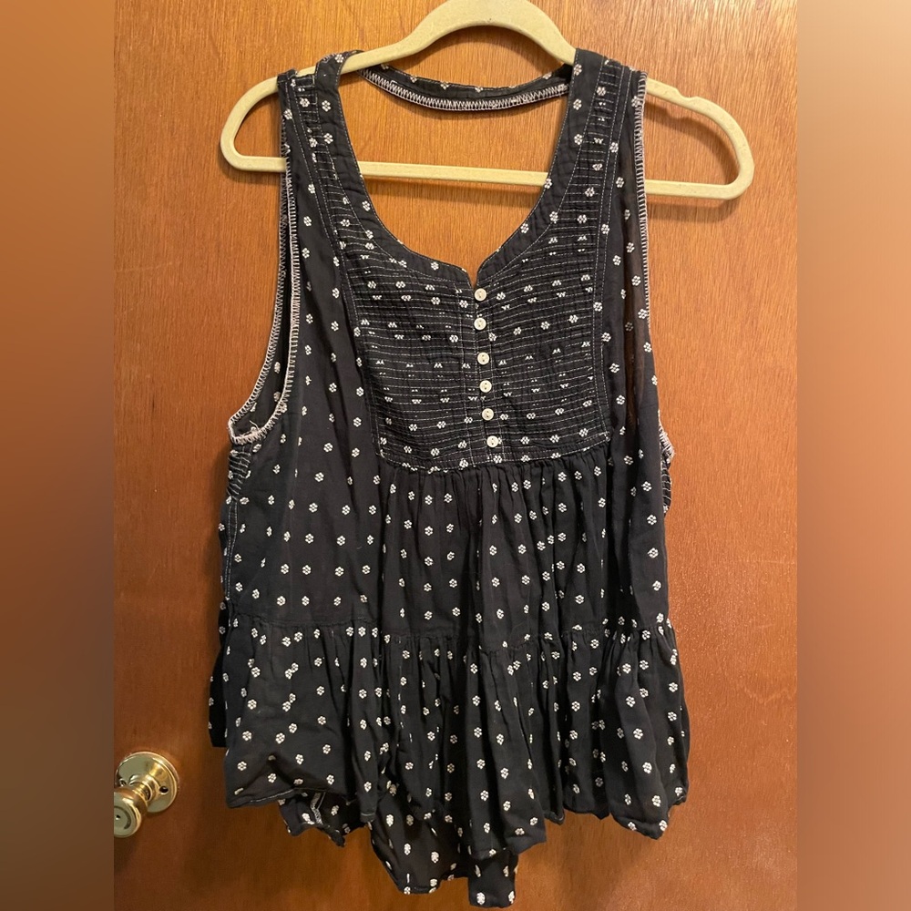 Free people peplum top